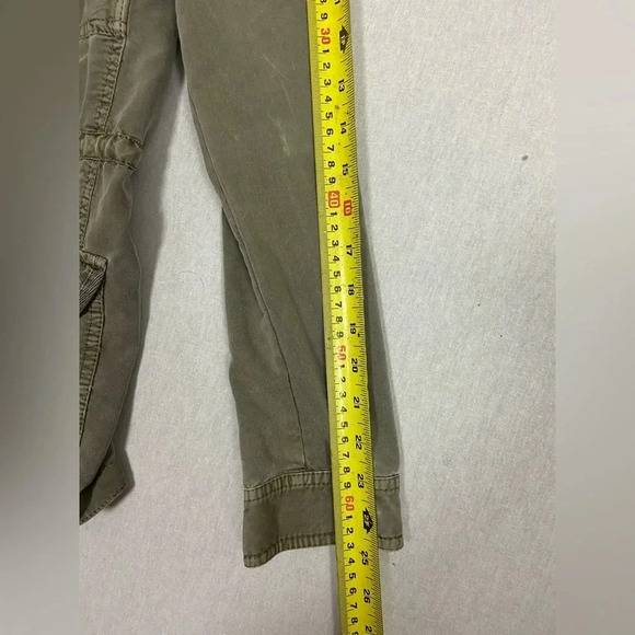 Hinge Green Rayon Blend Lightweight Full Zip Military Utility Jacket Sz XS - Picture 15 of 15